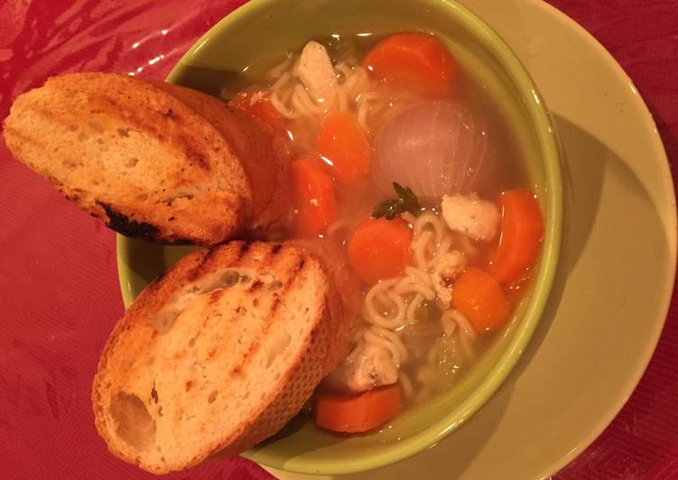 Recipe of Speedy Chicken Noodle Soup